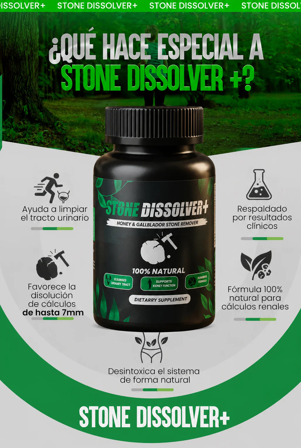 Disuelve calculos de forma natural Stone disolver