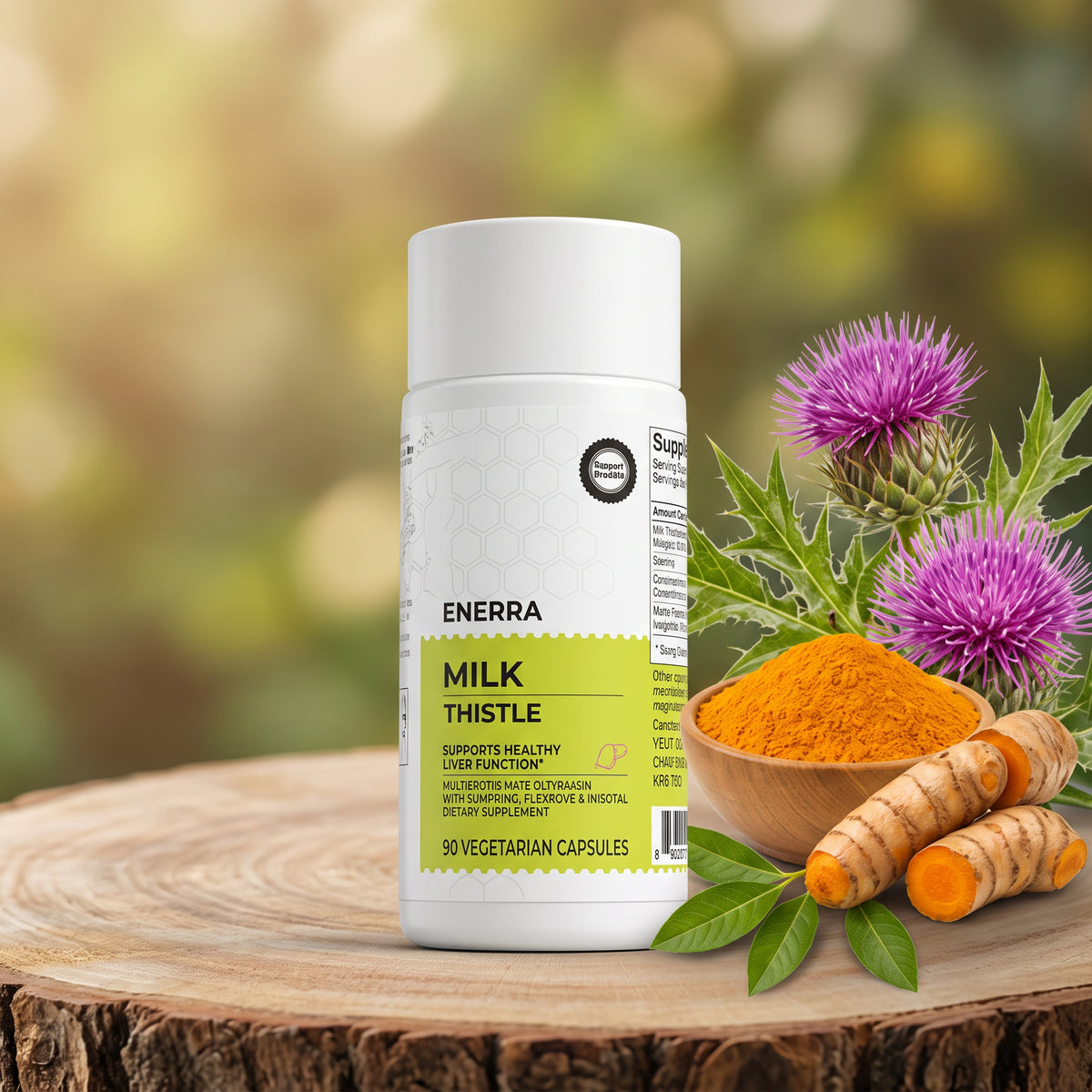 Enerra Milk Thistle - Higado Limpio Vida ligera